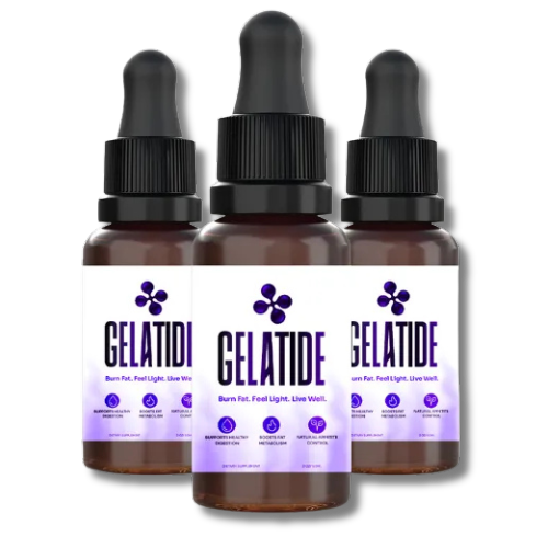 Gelatide™ Drops 3 Bottle — 90-Day Supply